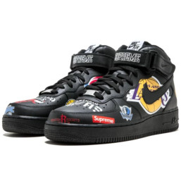 Air Force 1 NBA Supreme Black 2