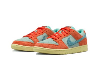 Sneaker Nike SB Dunk Low Orange Emerald Rise für Männer und Frauen CopnCop 1867