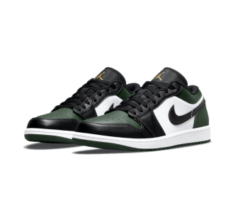 copncop Air Jordan 1 Low Green Toe Profil